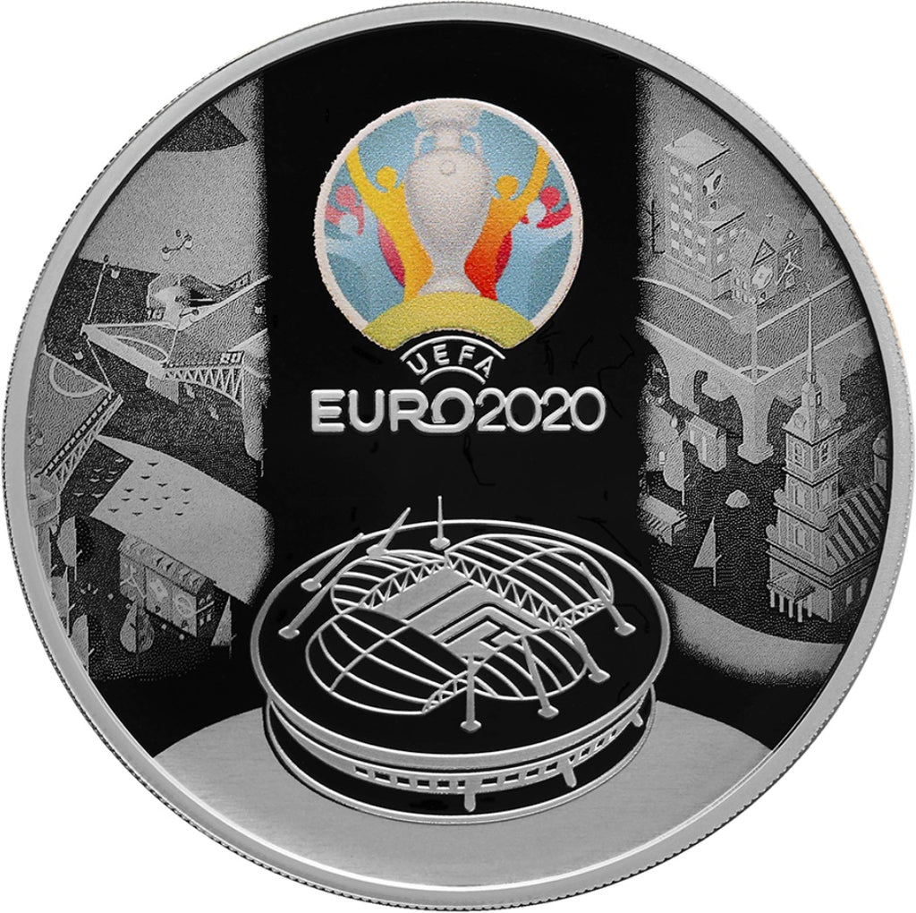 [PRE-ORDER] 2021 3 rubles UEFA EURO 2020 1oz Silver