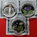 2022 2 Rubles Russia Series: Red Data Book 3 Coins Silver