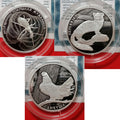 2024 2 Rubles Series: Red Data Book 3 Coins Silver