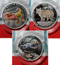 2026 2 Rubles Russia Series: Red Data Book 3 Coins Silver
